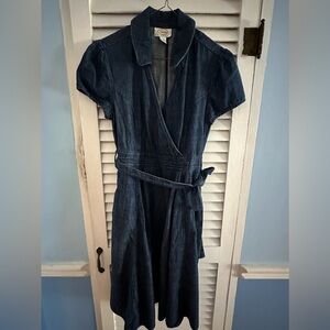 Talbots Petites denim wrap dress. Size 8. Excellent condition.